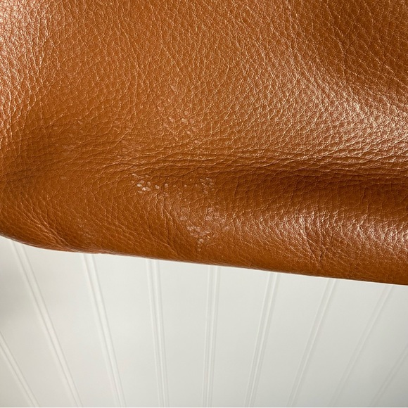 Coach Taylor Handbag F27481 Saddle Brown Leather Purse NOTE MAGNETIC CLOSURE - Picture 5 of 16